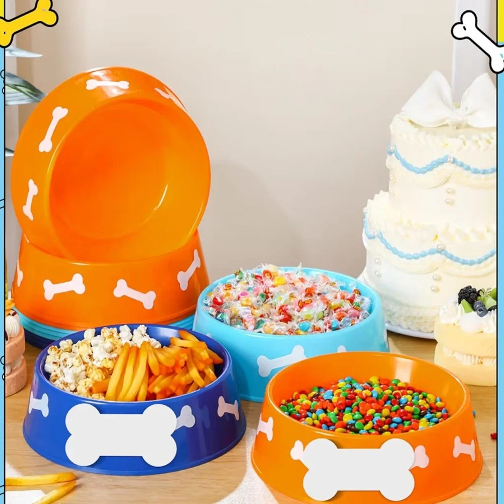 Party dog bowls: brand new, never opened - Picture 3 of 5